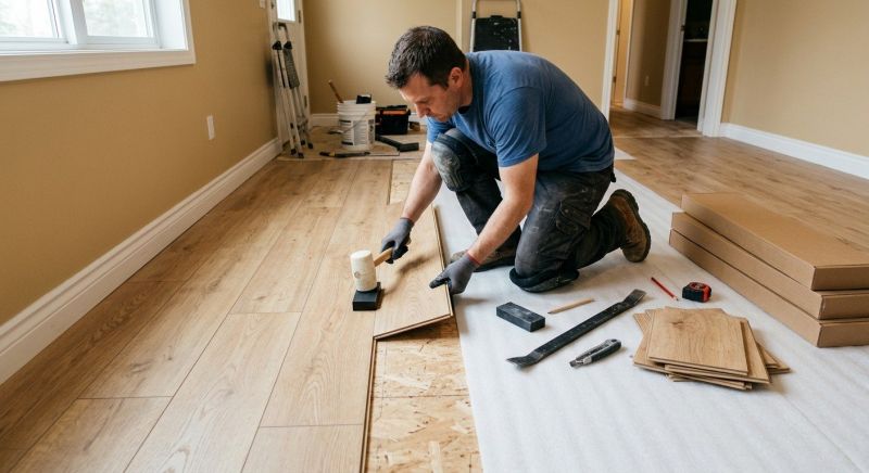 Laminate Tile Installation in Roseville, CA
