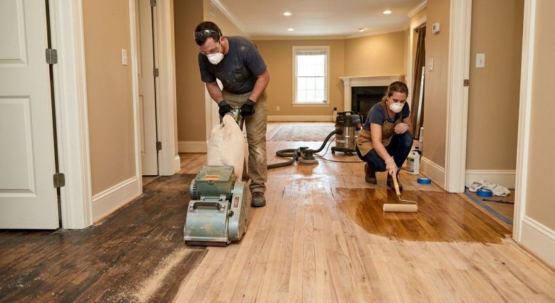 Birch Floor Refinishing in Olathe, KS