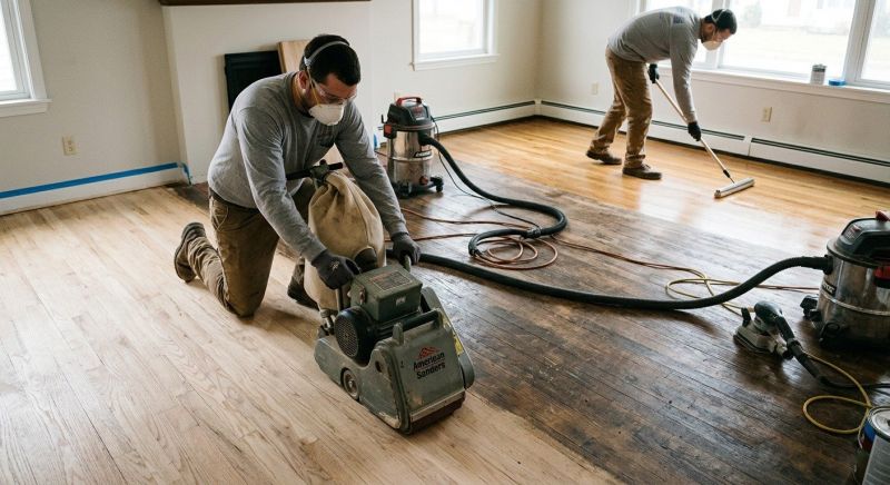 Cherry Floor Refinishing in Kansas City, KS