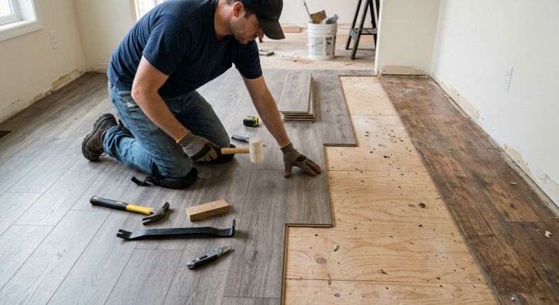 Laminate Tile Installation in Longmont, CO