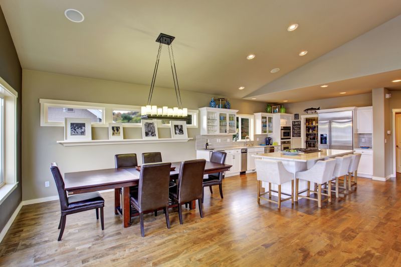 Traditional Hardwood in Dining Area